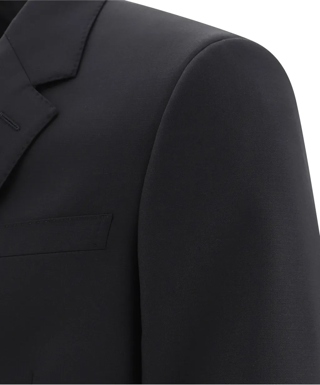 Tailored Single-Breasted Blazer
