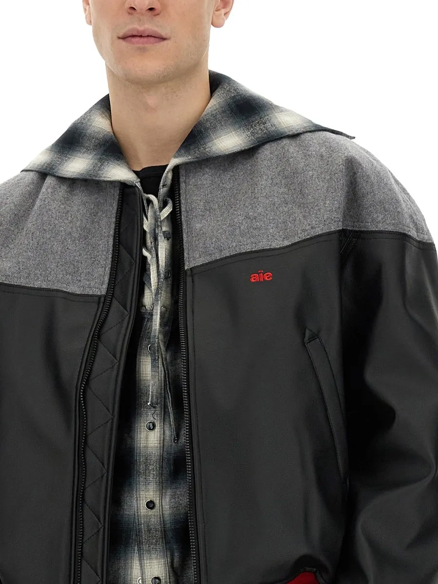 Logo Embellished Jacket
