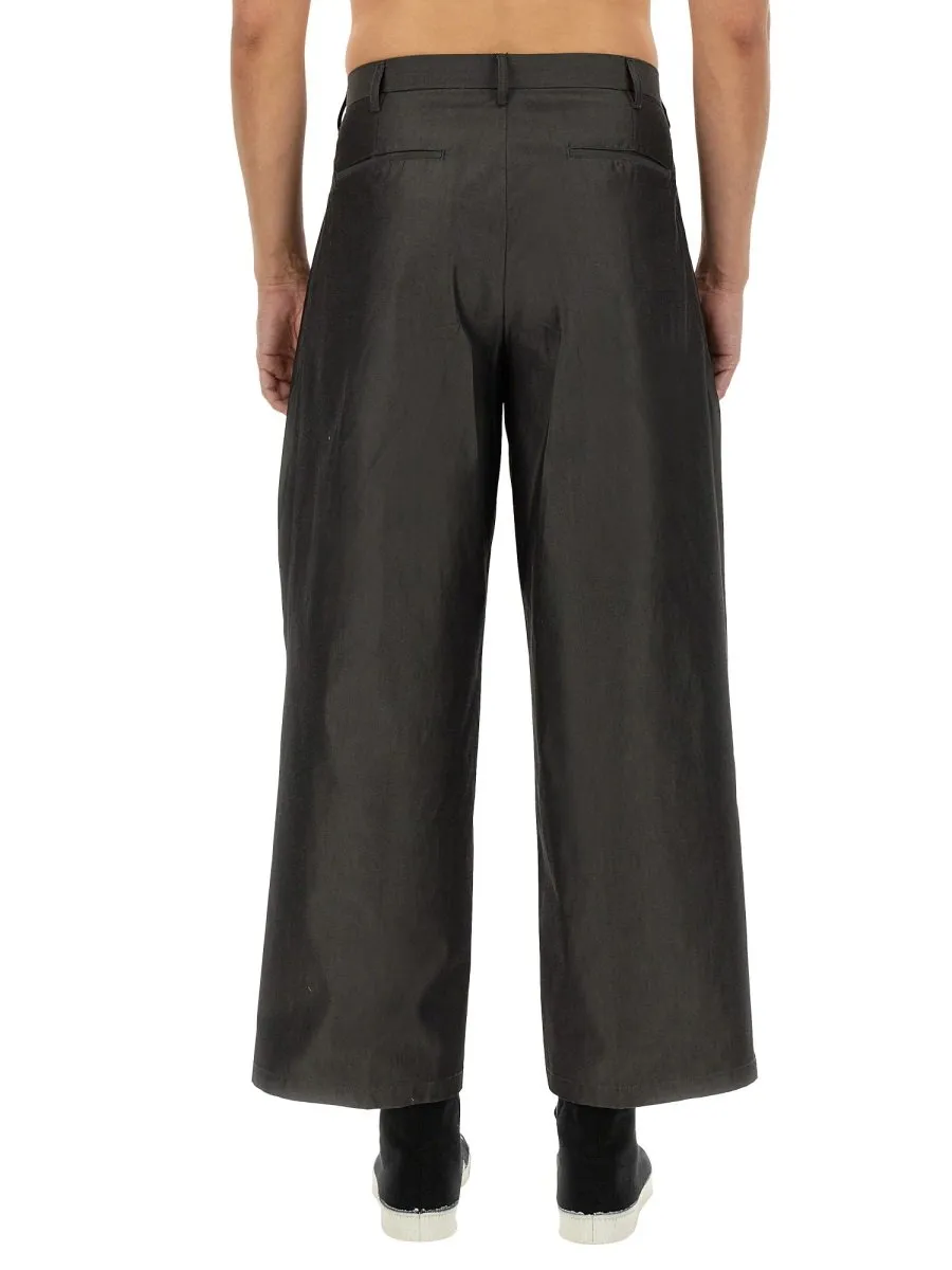 Relaxed Fit Wide Leg Pants