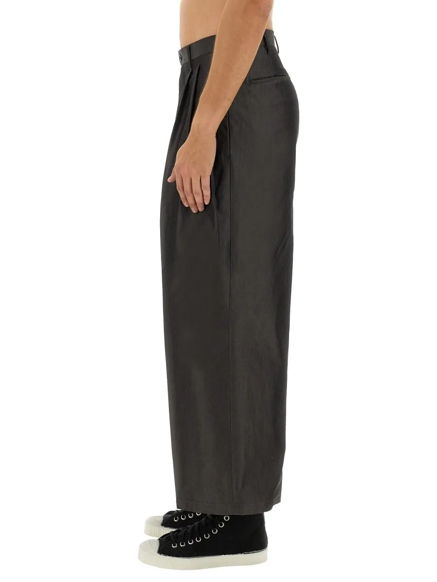 Relaxed Fit Wide Leg Pants