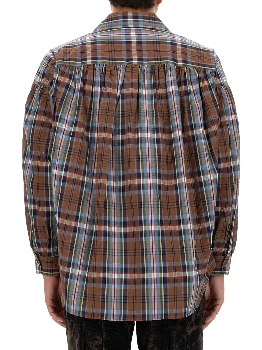 Seersucker Relaxed Fit Shirt
