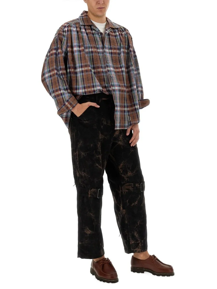 Seersucker Relaxed Fit Shirt