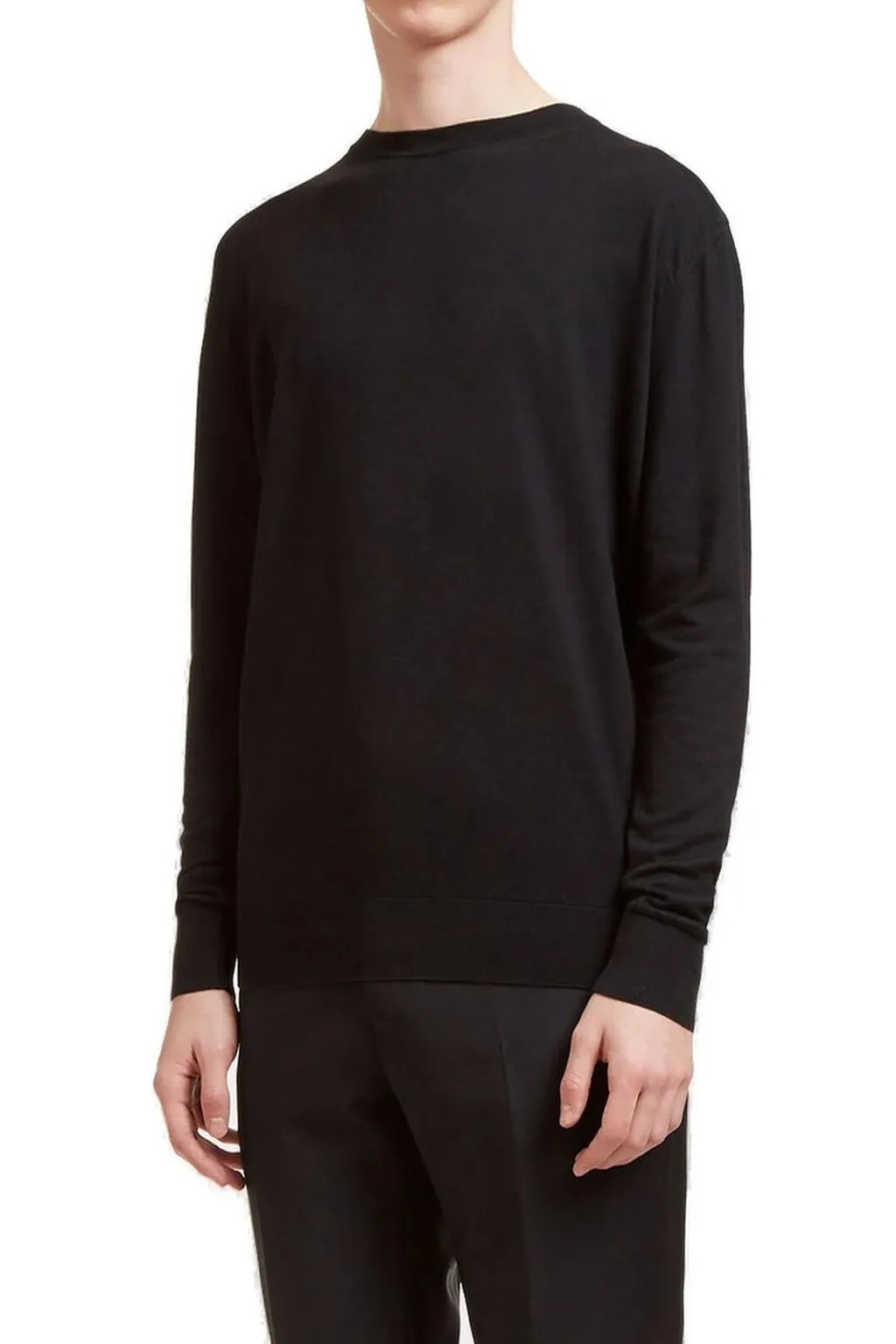 Fine Knit Crewneck Jumper