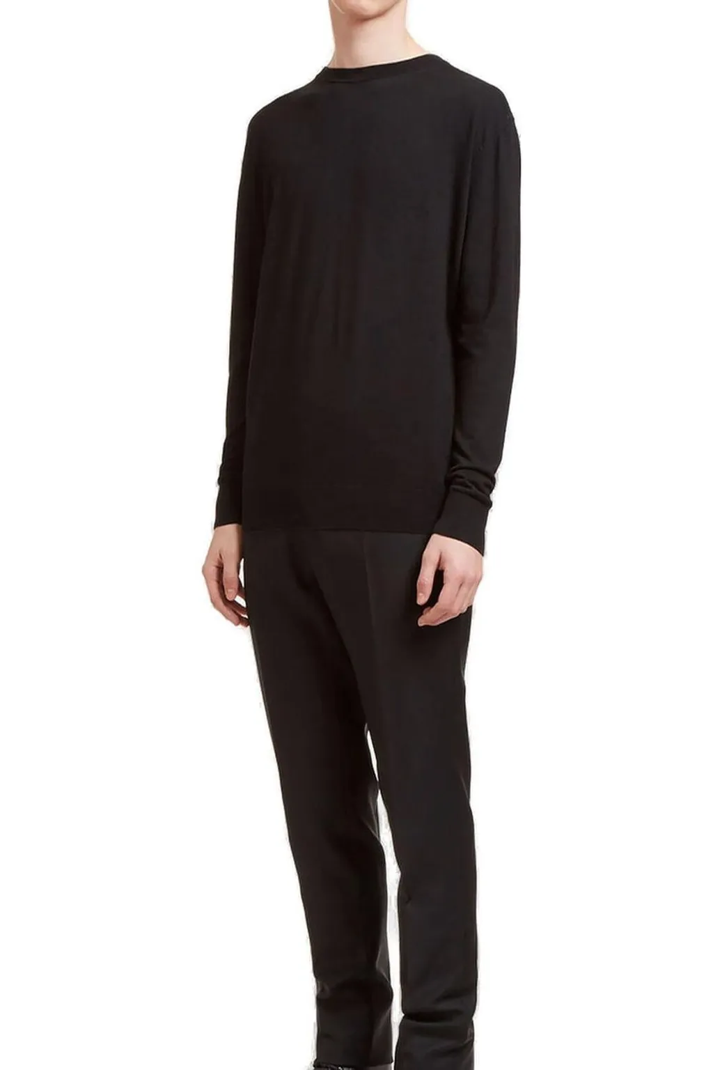 Fine Knit Crewneck Jumper