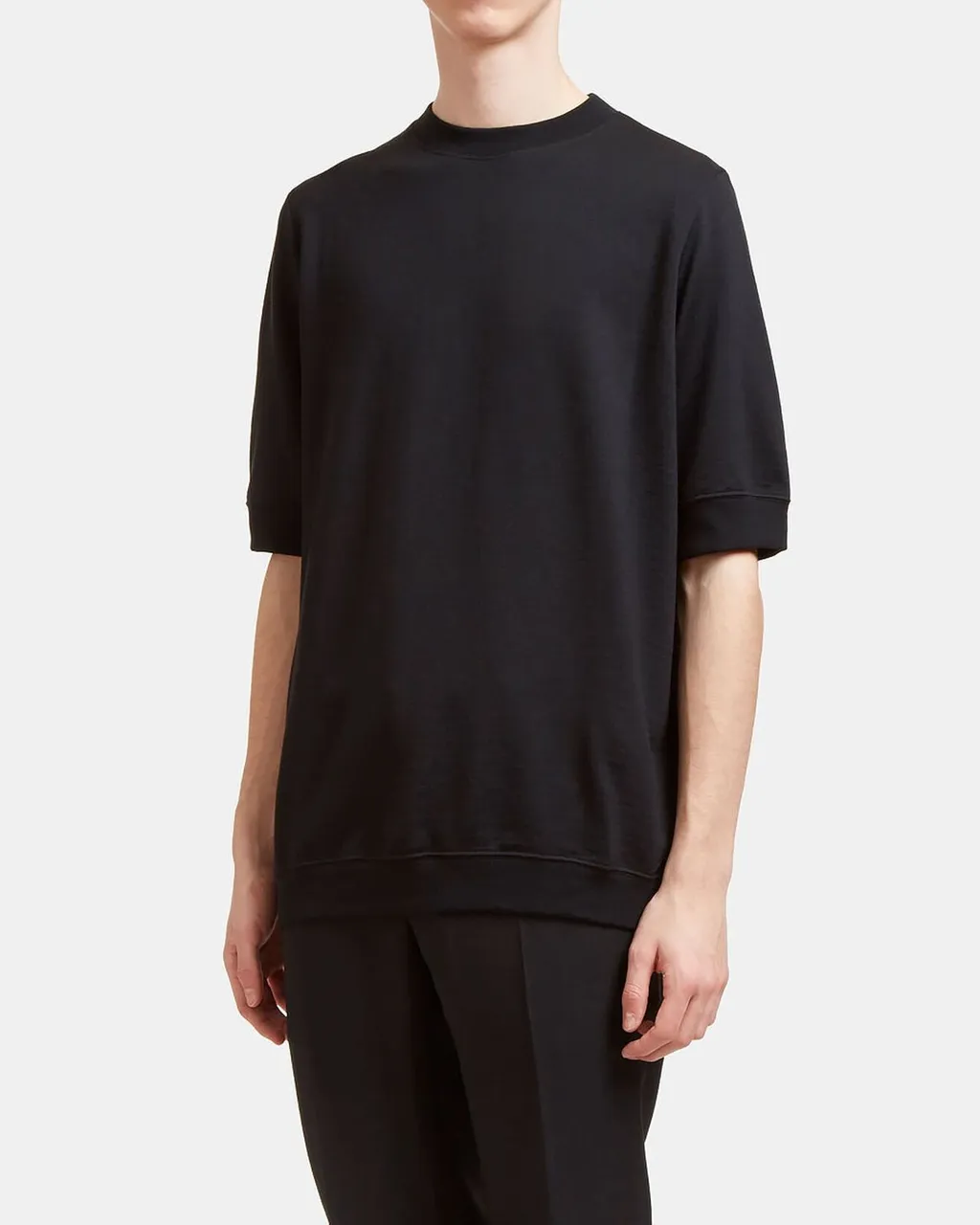 Wool Blend Knit Tee