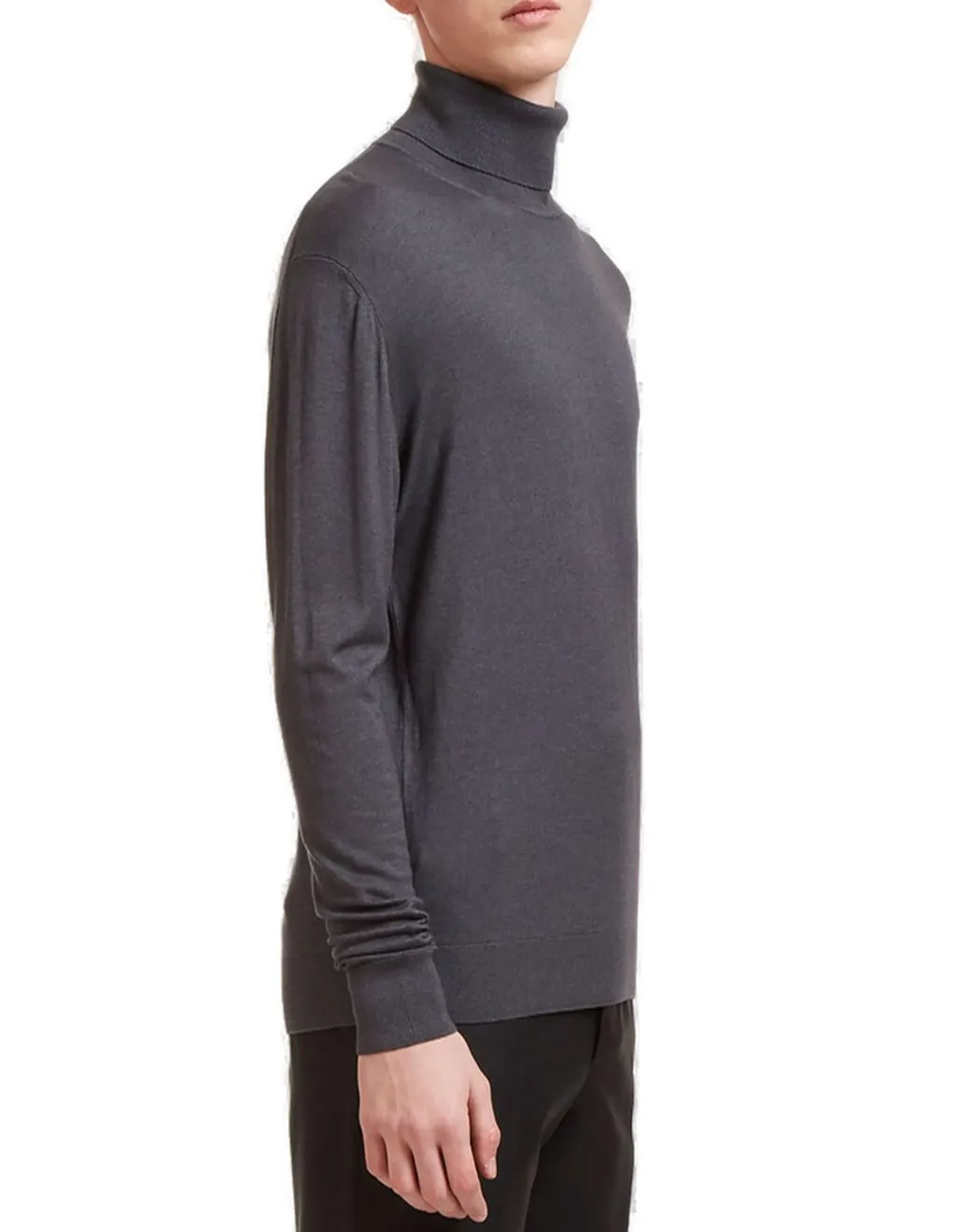 Knitted Roll Neck Jumper