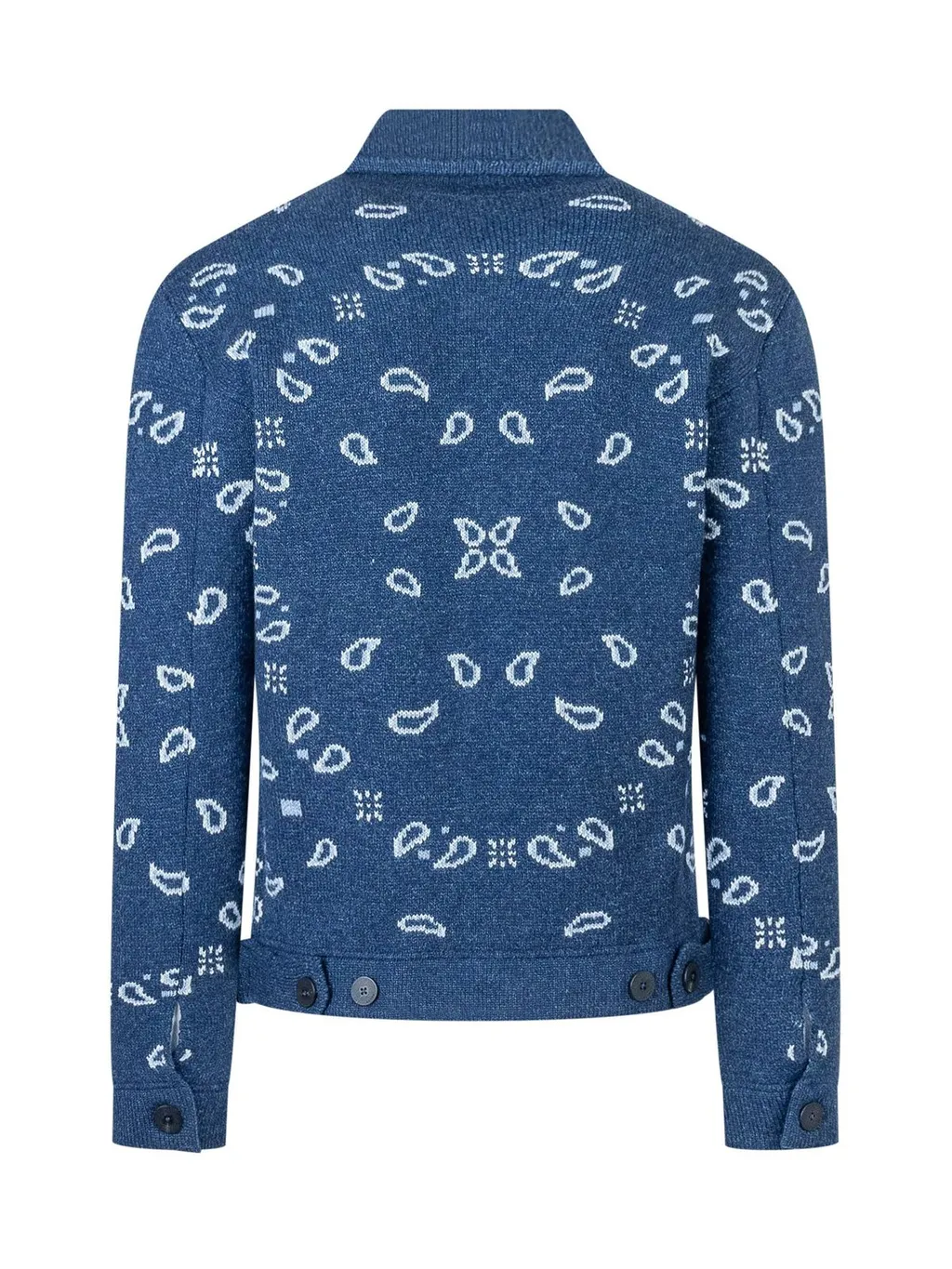 Bandana Jacquard Cardigan