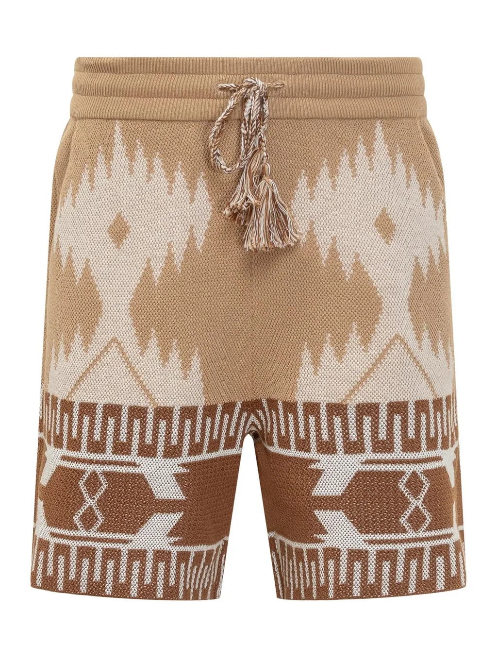 Drawstring Bermuda Shorts