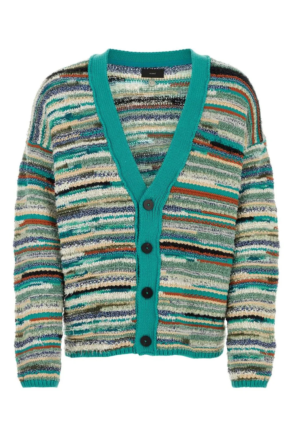 Madurai Striped V-Neck Cardigan
