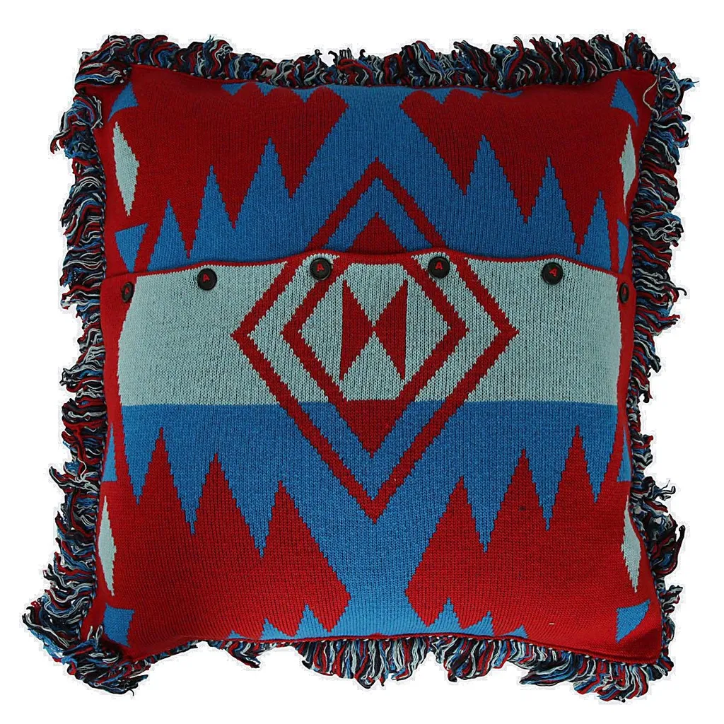 Color-Block Cushion