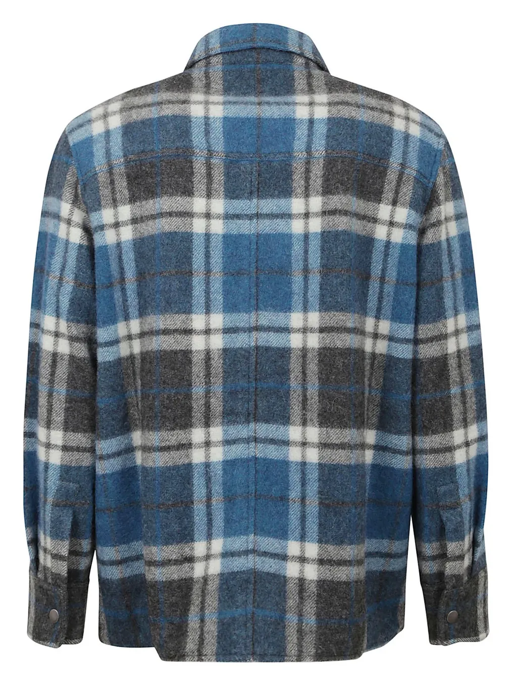 Checkered Button-Up Shirt