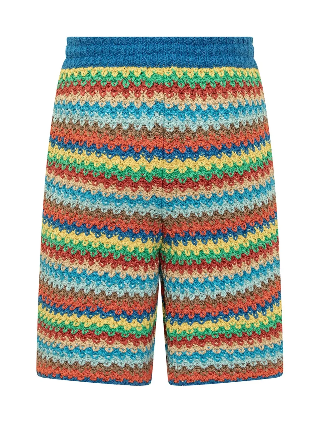 Over The Rainbow Knit Drawstring Shorts