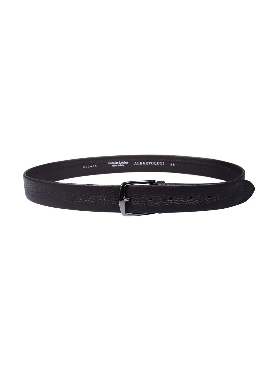 Textured Leather Belt