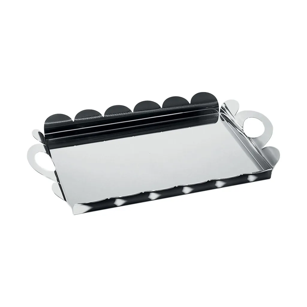 Recinto With Handles Rectangular Tray