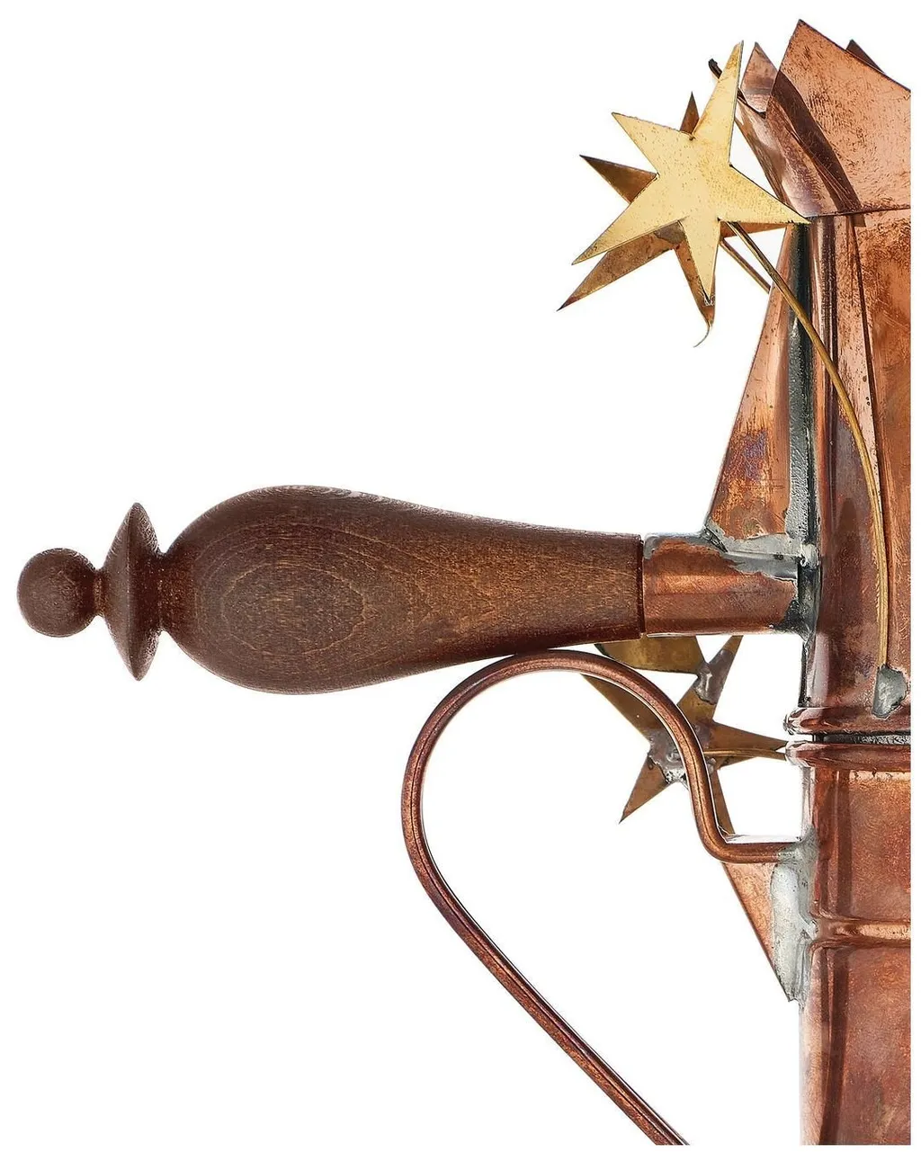 Heart And Stars Detailed Coffee Pot