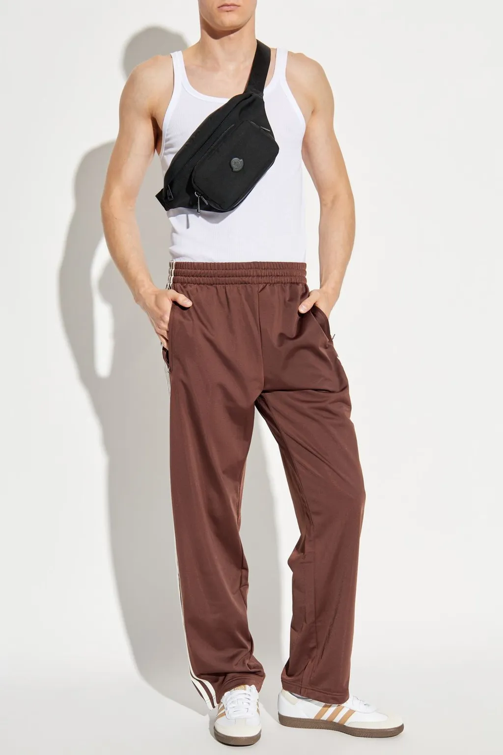 Logo Embroidered Straight Leg Sweatpants