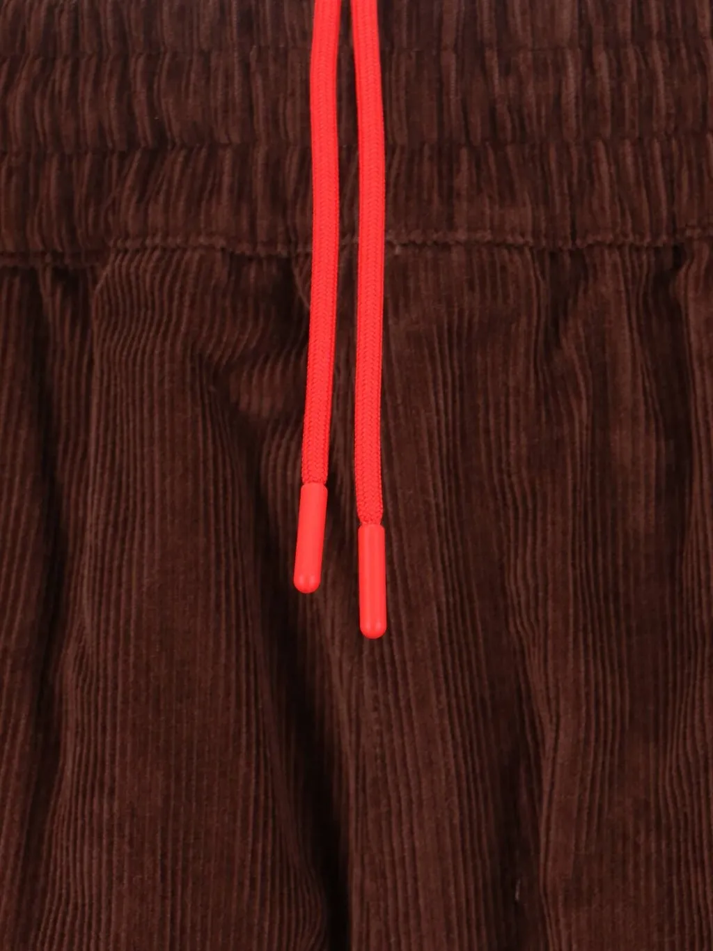Logo Embroidered Corduroy Pants