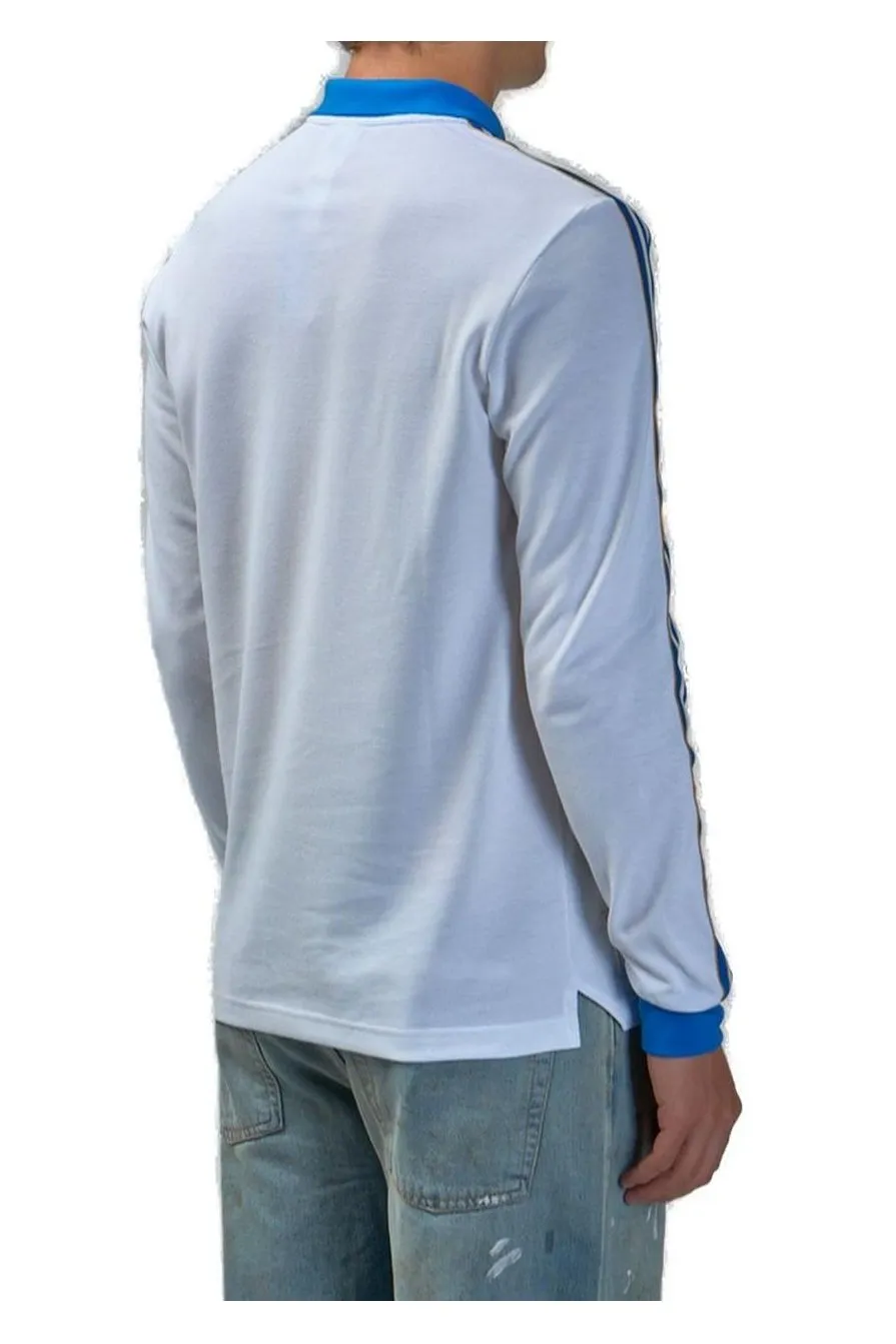 Real Madrid Terrace Icons Long Sleeve Polo Shirt
