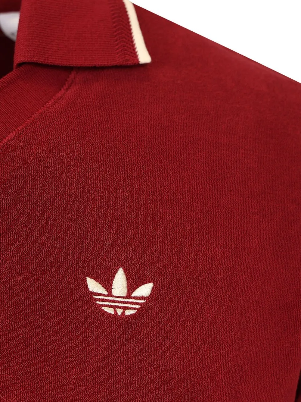 Logo Embroidered Terry Polo Shirt