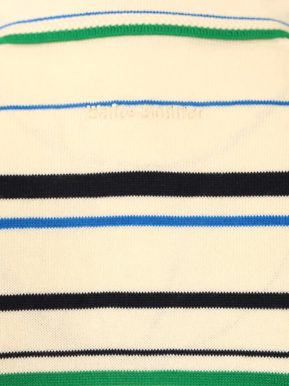 Striped Ribbed T-Shirt