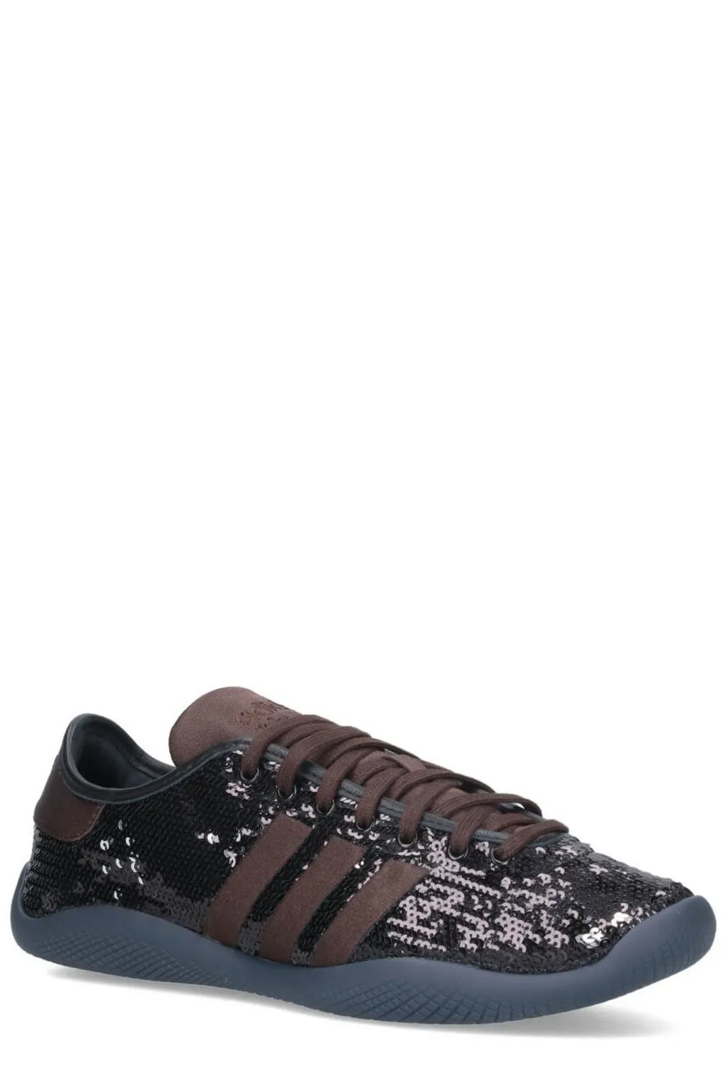 X Wales Bonner Sequinned Lace-Up Sneakers