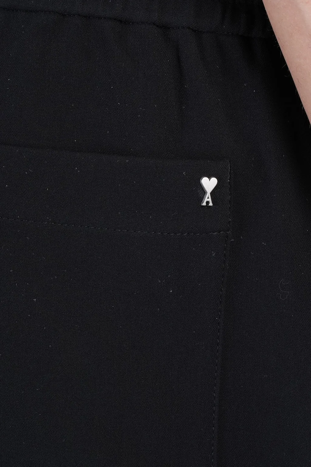 Logo Plaque Straight Leg Trousers