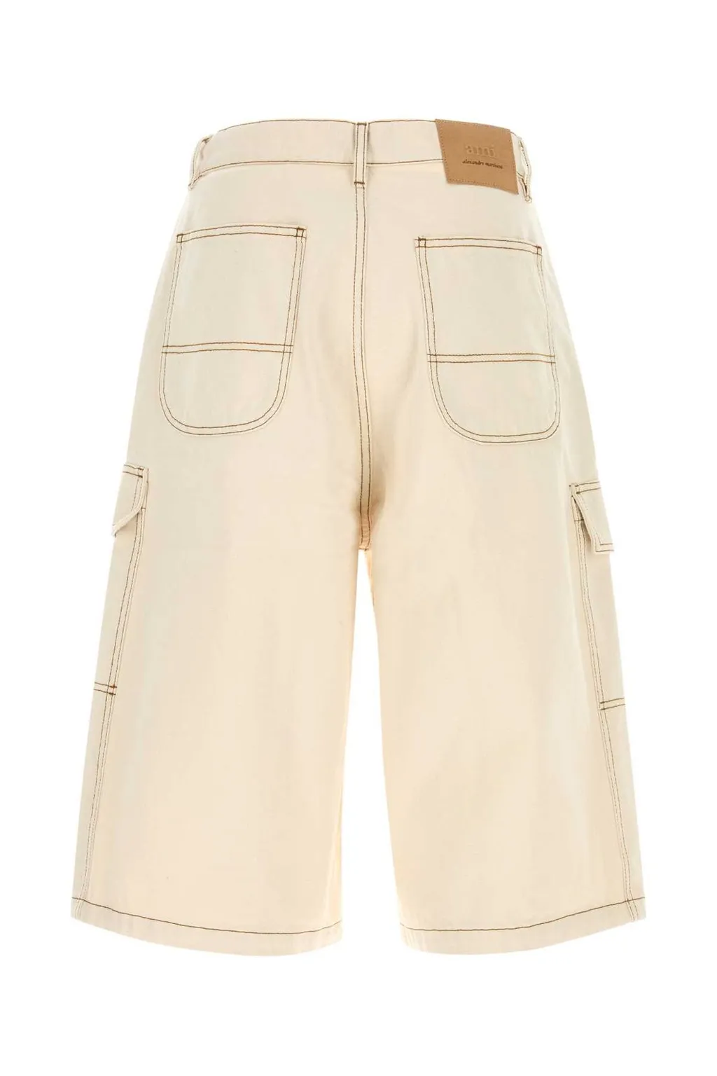 Wide-Leg Cargo Shorts