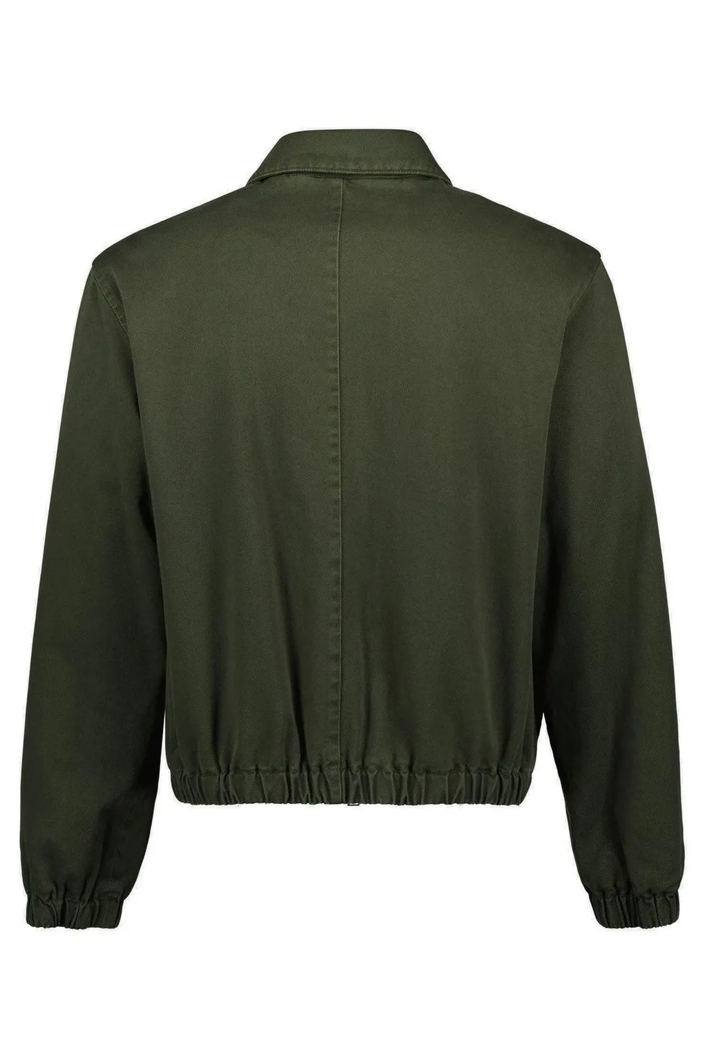 Elasticated Hem Zipped Jacket