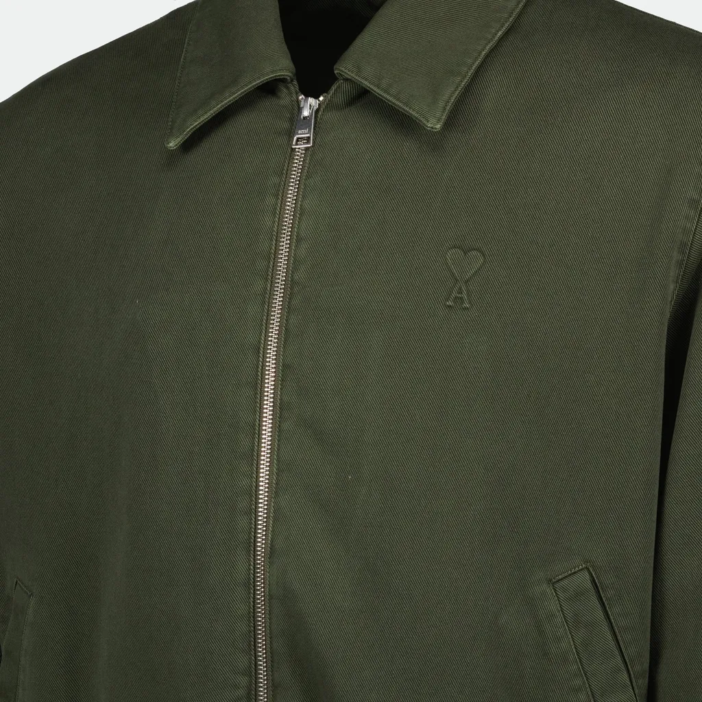 Elasticated Hem Zipped Jacket