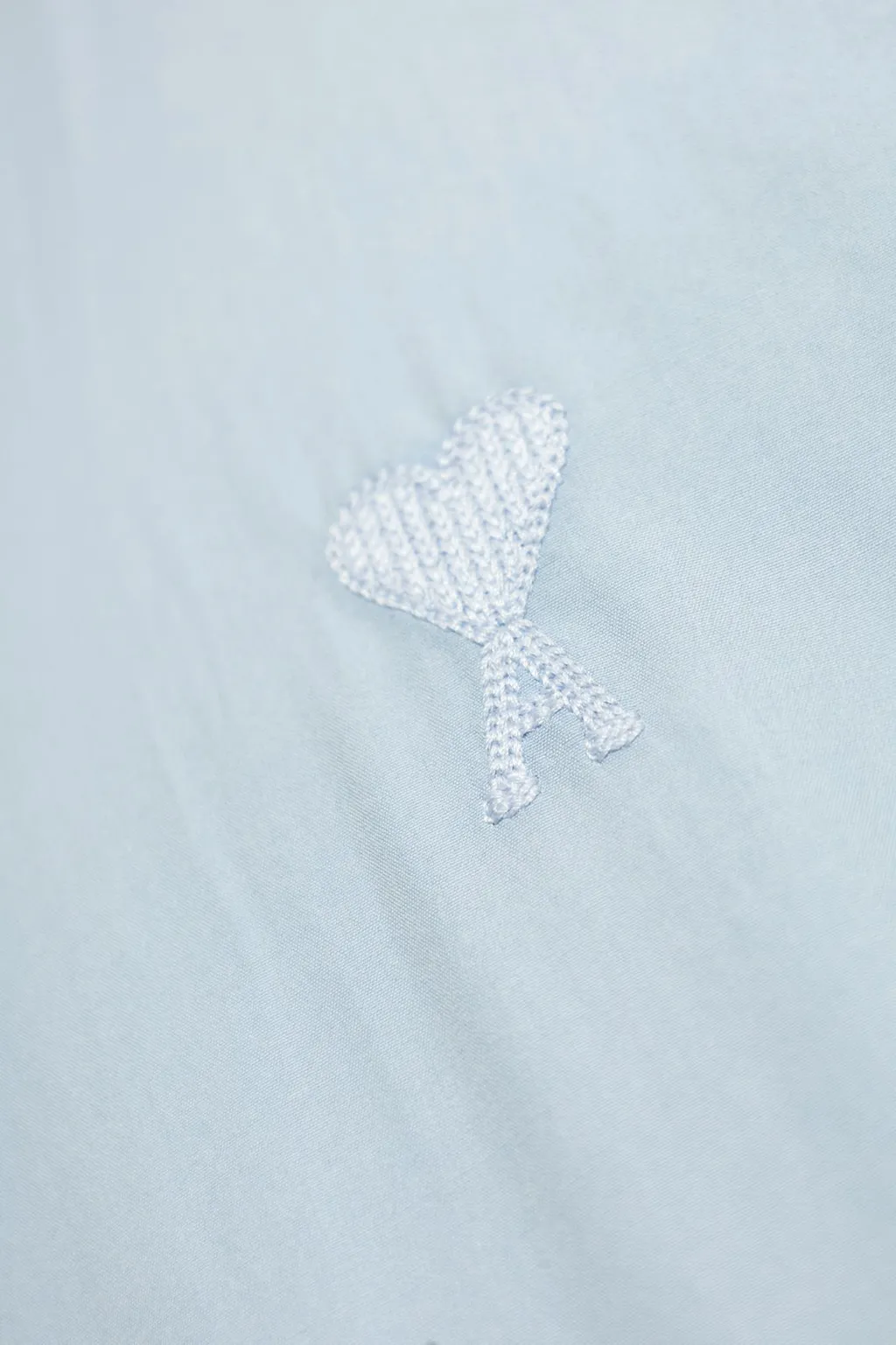 Ami De Coeur Logo Embroidered Long-Sleeved Shirt