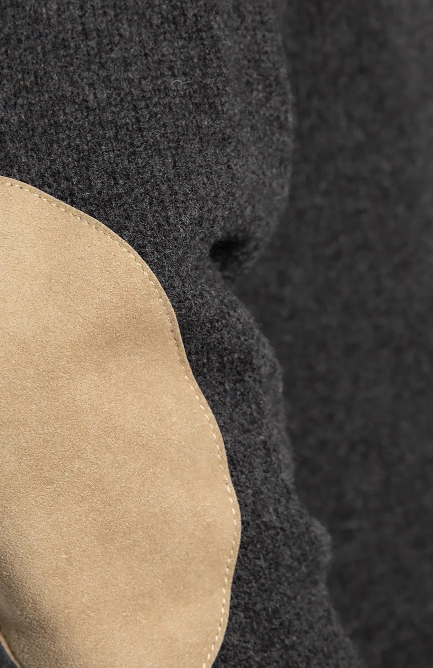 Ami De Coeur High Neck Knitted Jumper