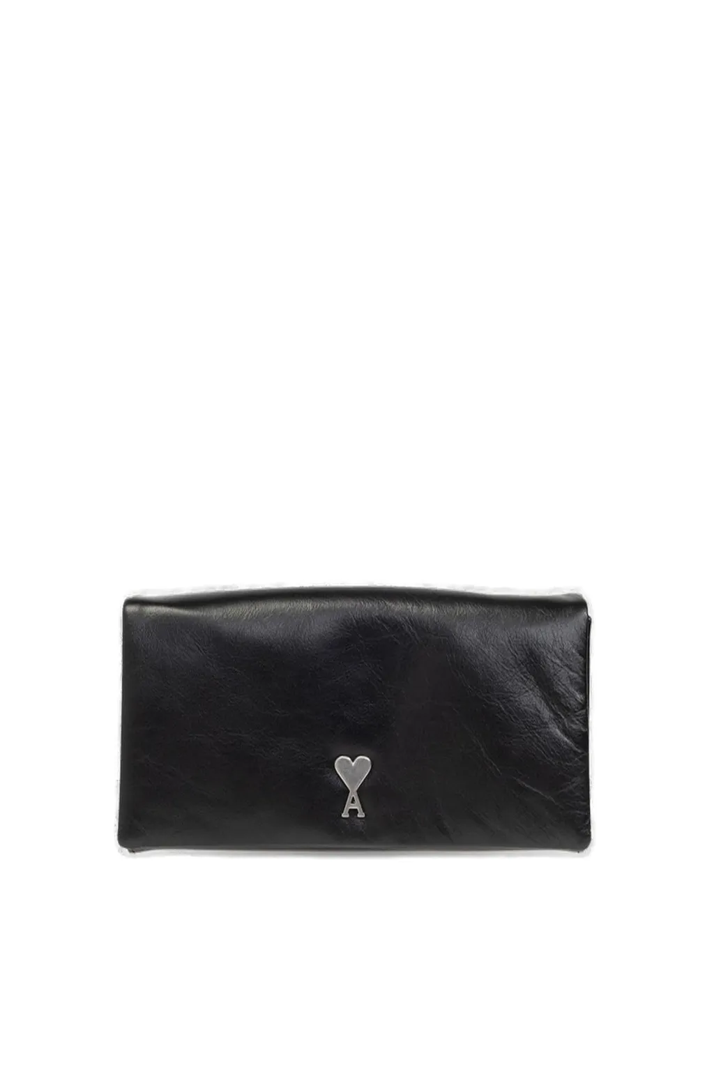 Ami De Coeur Logo-Plaque Foldover-Top Wallet