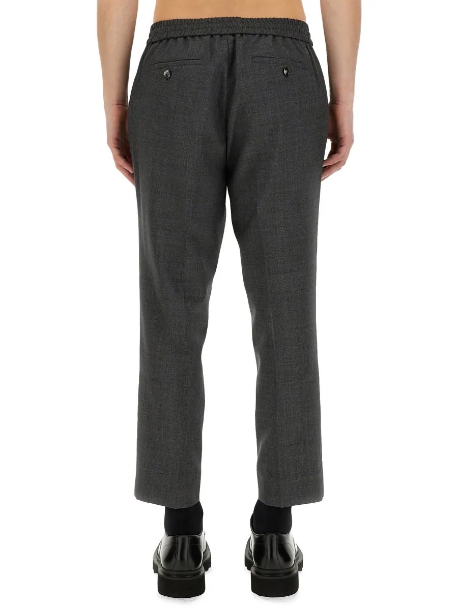 Mid Rise Tailored Cut Trousers