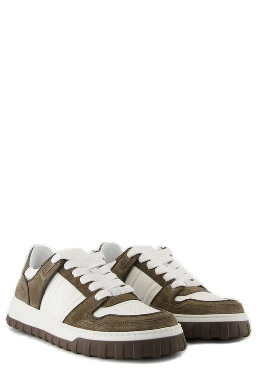 Logo Embossed Low-Top Sneakers