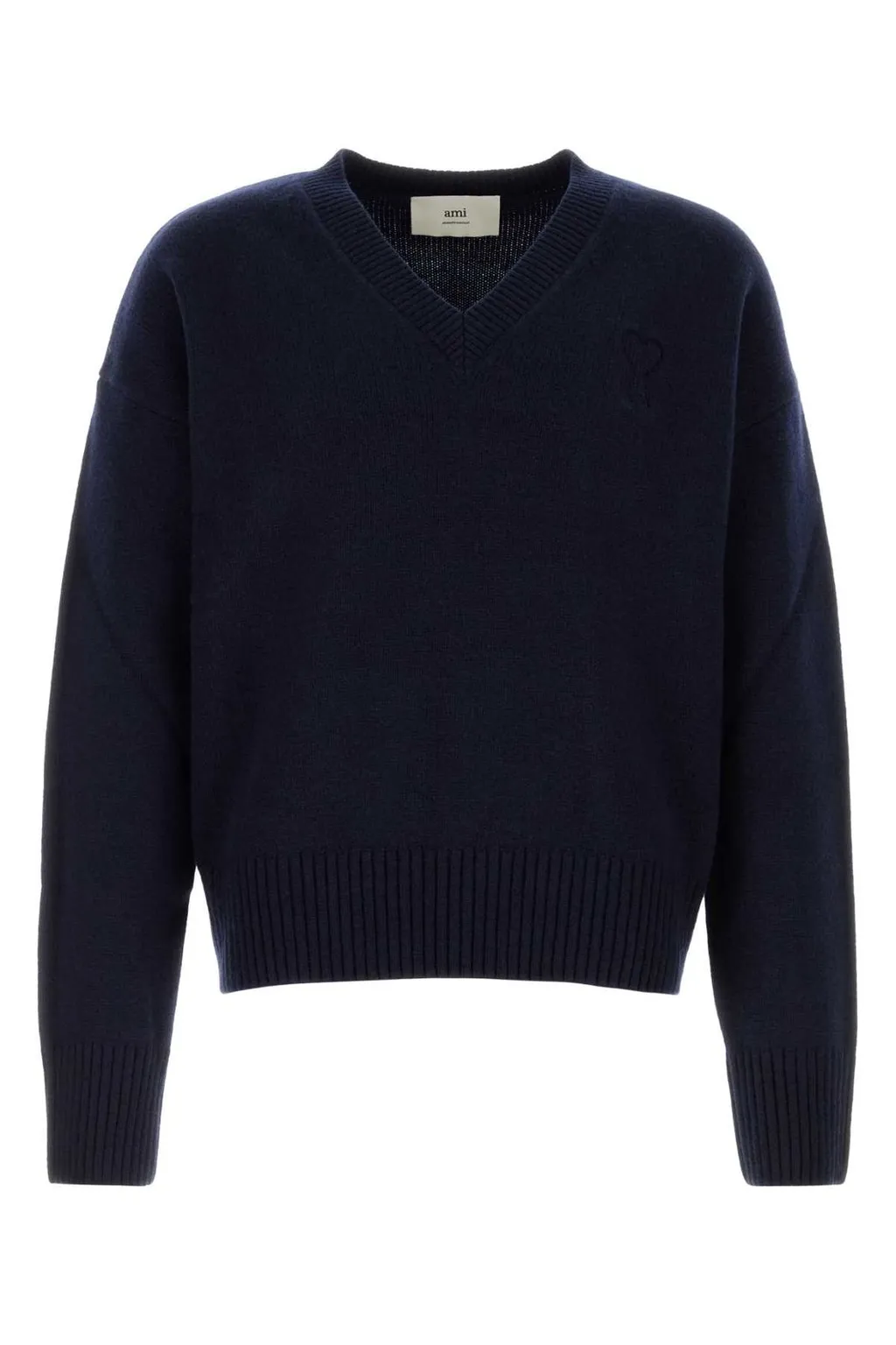 Ami De Coeur V-Neck Knitted Jumper