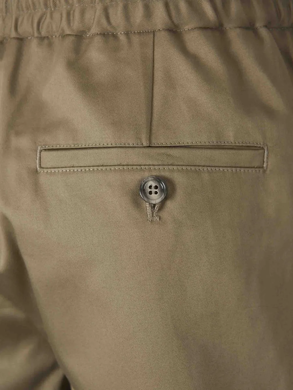 Elasticated-Waist Shorts