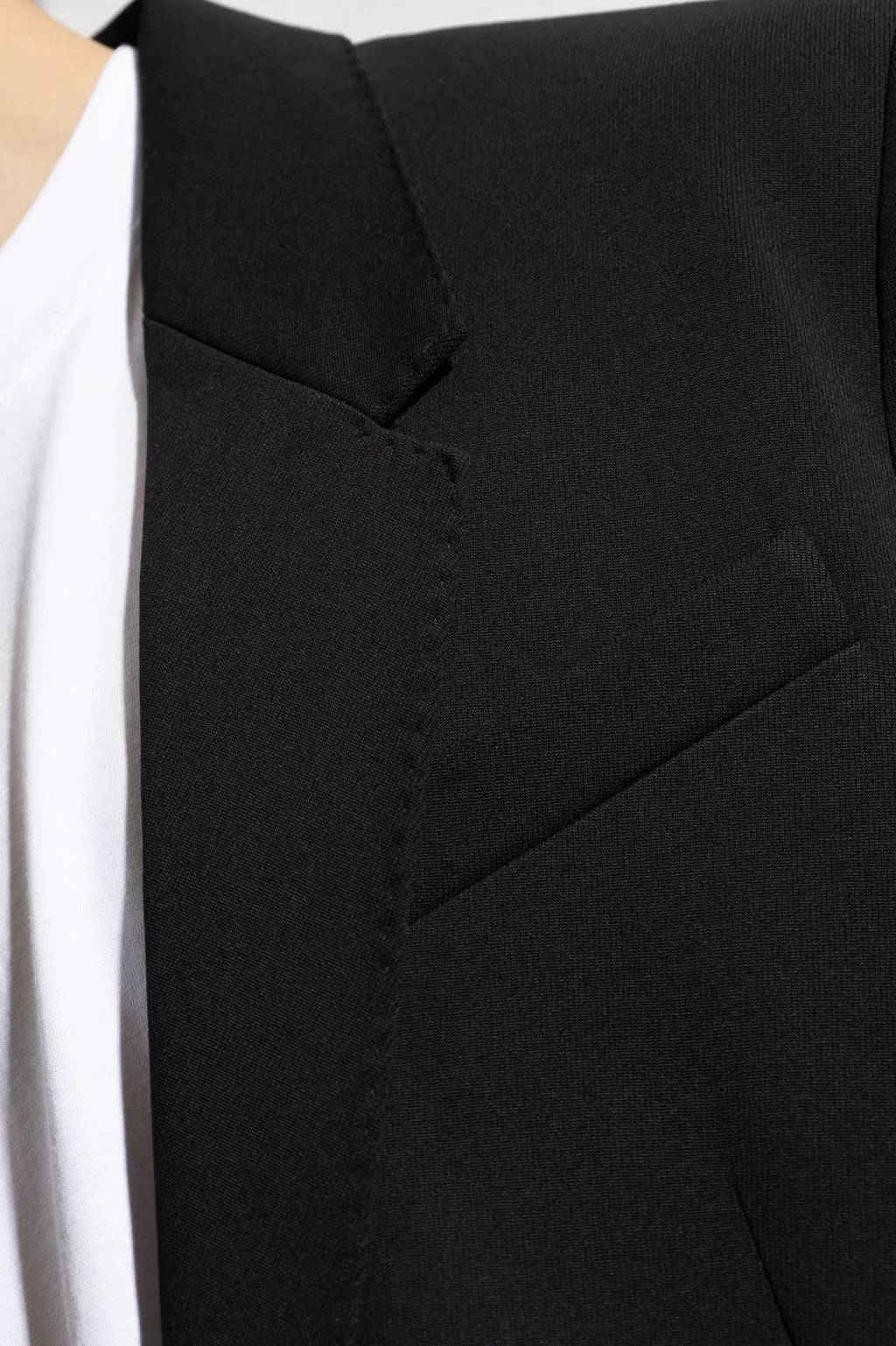 Single-Breasted Tailored Blazer