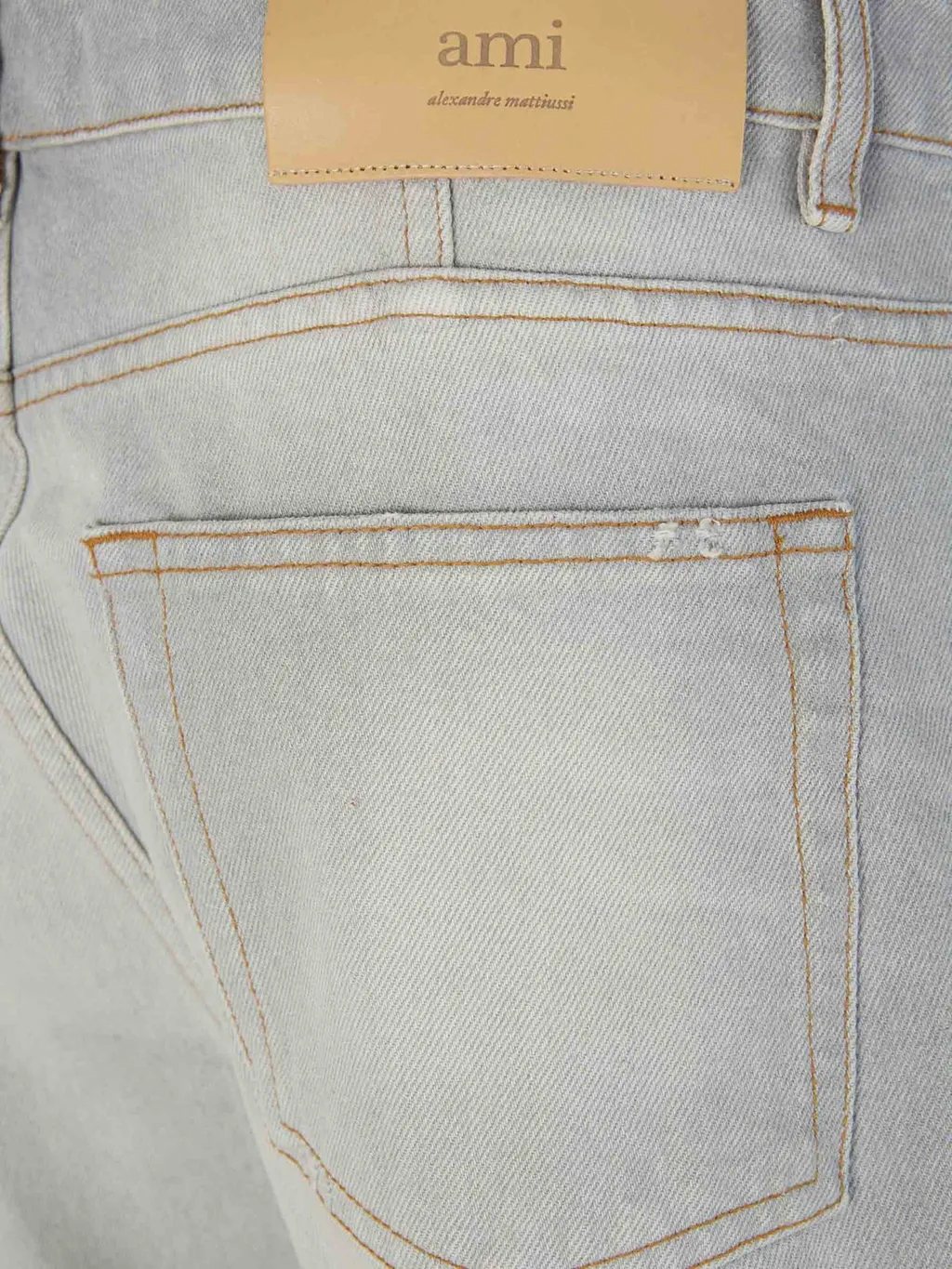 Logo Patch Straight-Leg Jeans
