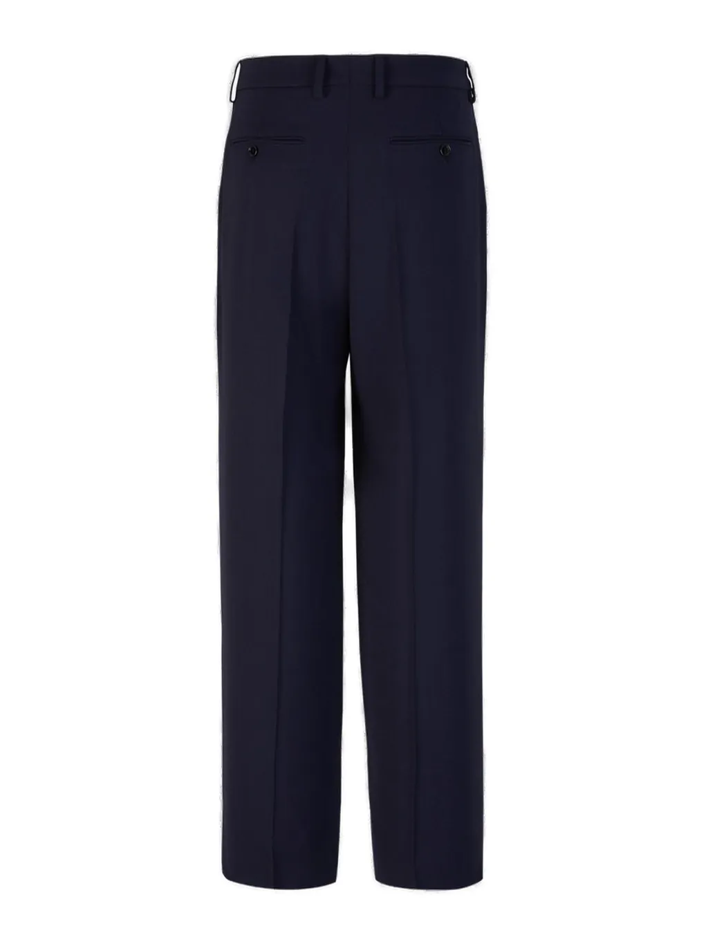 Straight-Leg Tailored Trousers