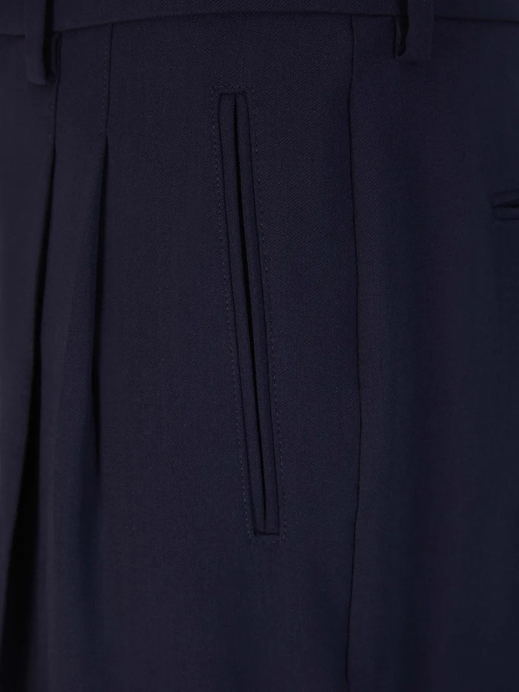 Straight-Leg Tailored Trousers