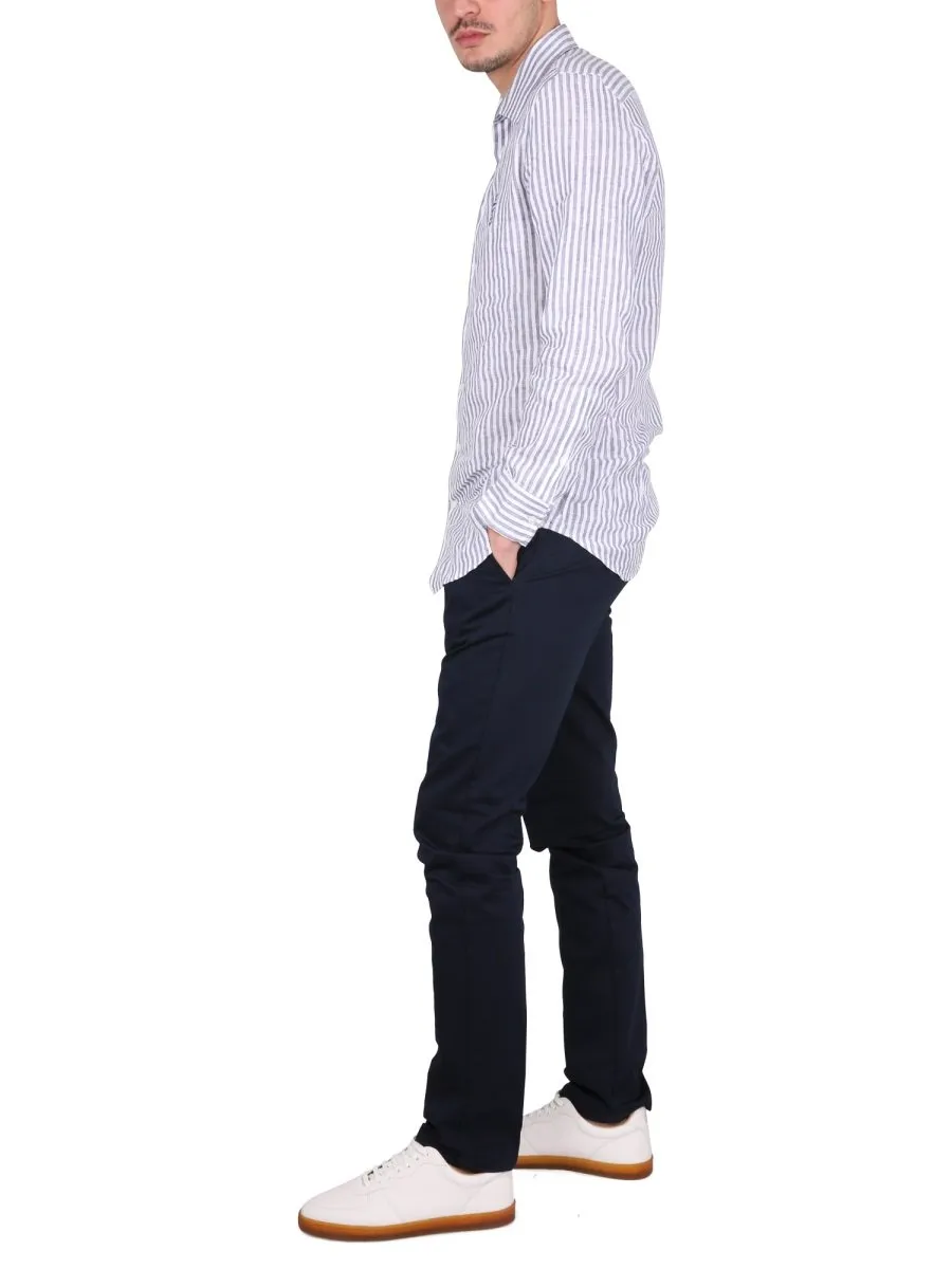 Straight-Leg Trousers