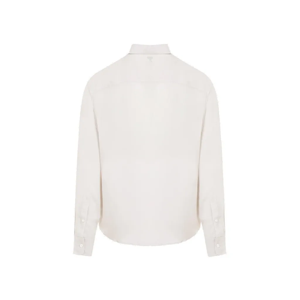 Long-Sleeved Buttoned Shirt