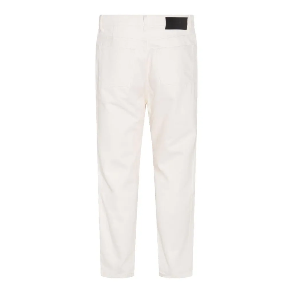 Mid Rise Tapered Leg Jeans