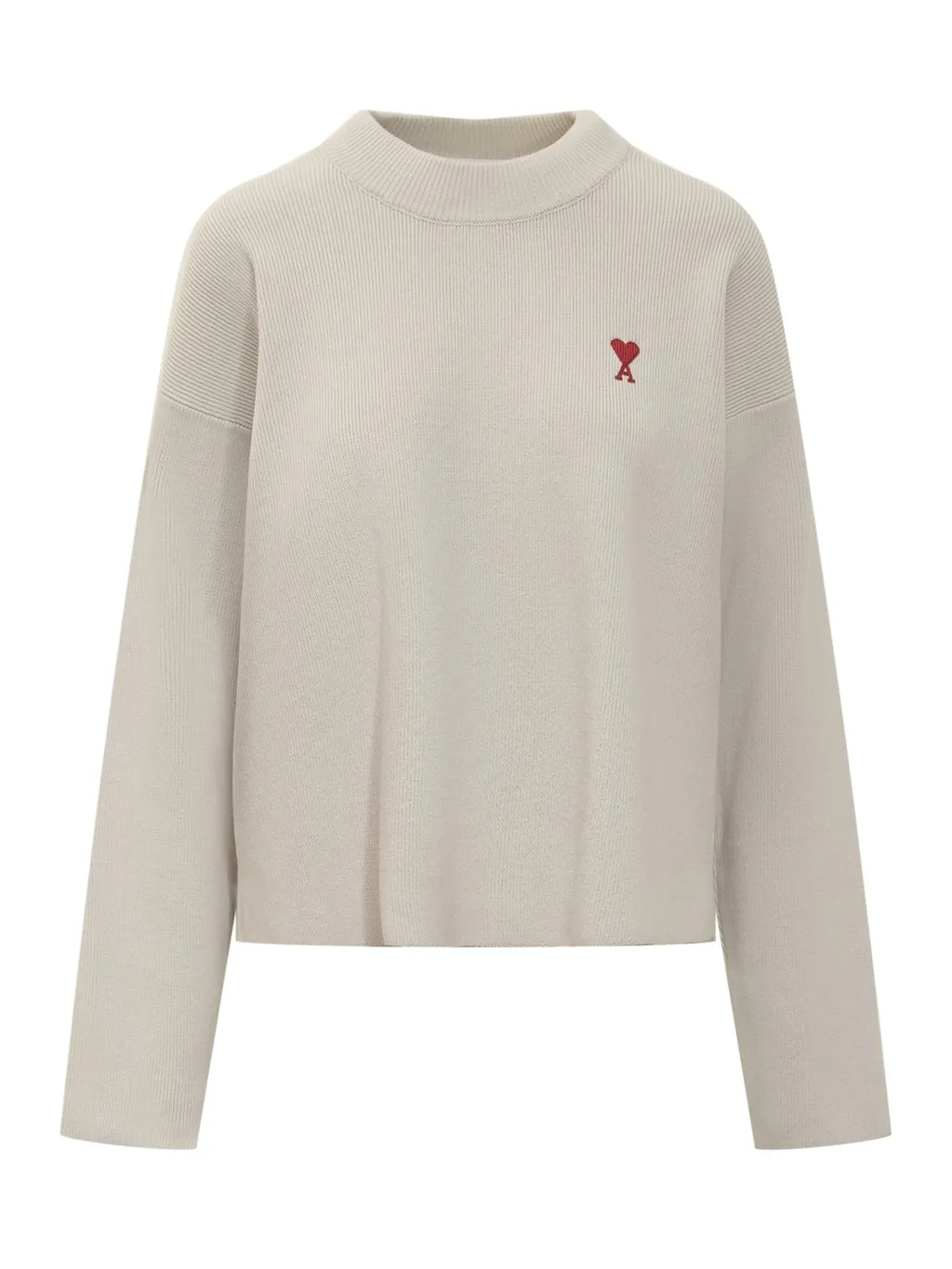 Ami De Coeur Logo Embroidered Knitted Jumper