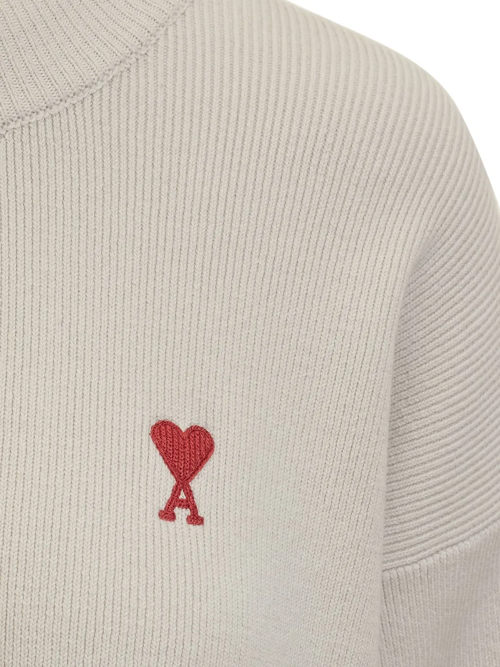 Ami De Coeur Logo Embroidered Knitted Jumper
