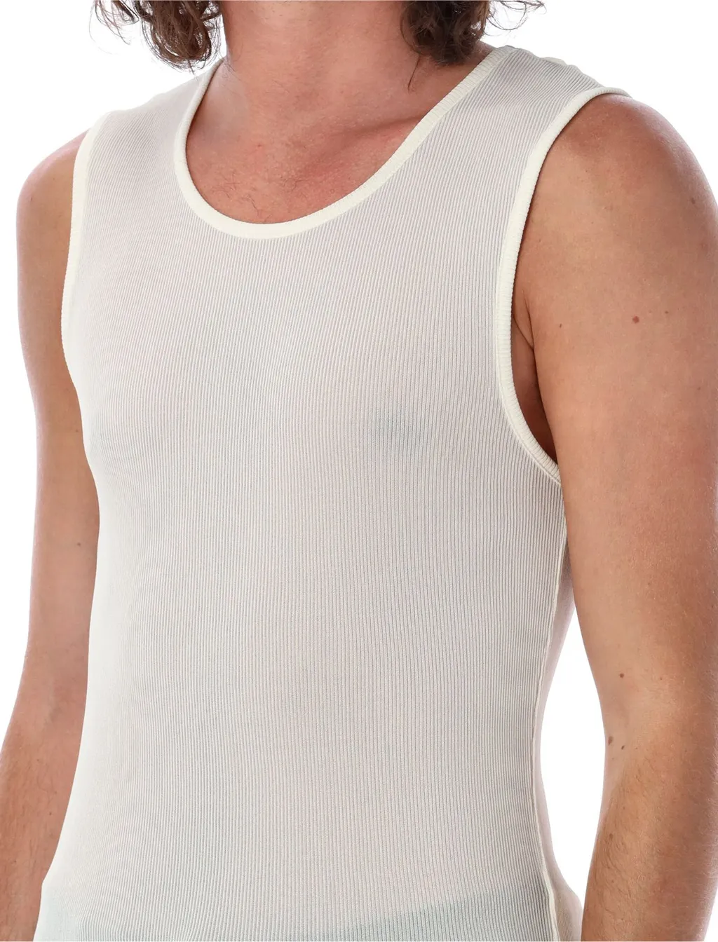 Crewneck Knitted Tank Top