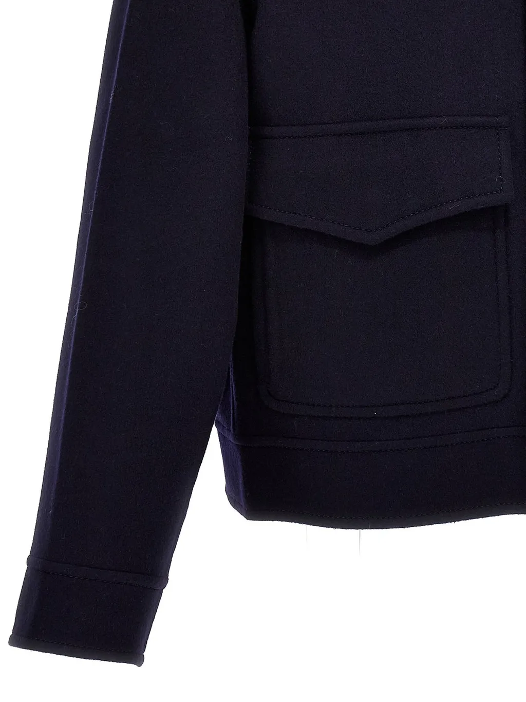 Long Sleeved Buttoned Jacket