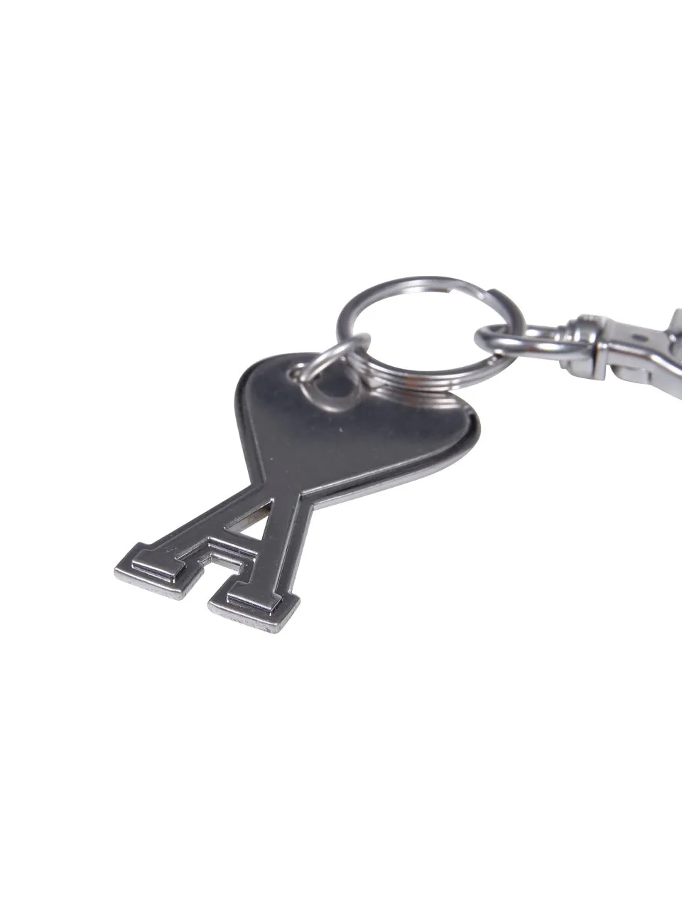 Logo-Charm Polished Finished Keyring