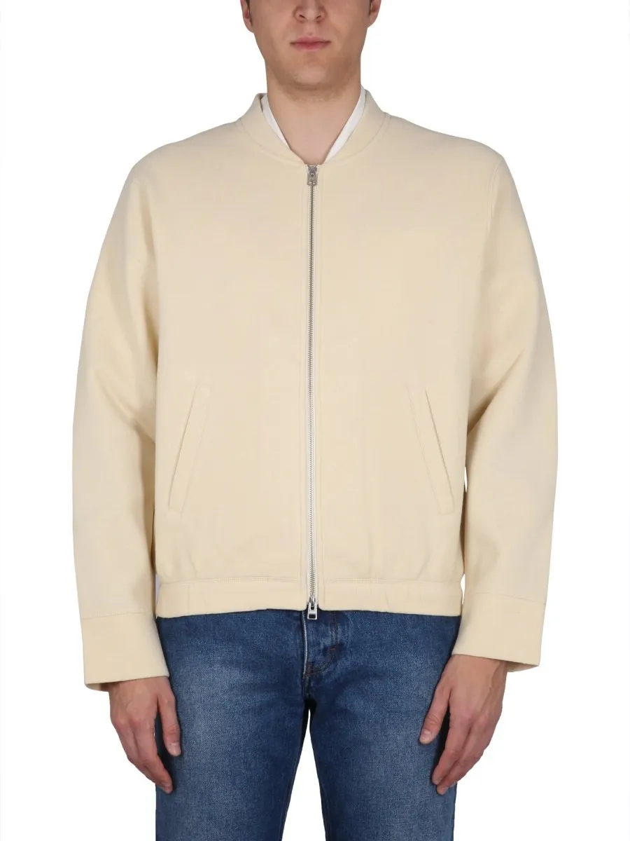 Zipped Bomber Jacket