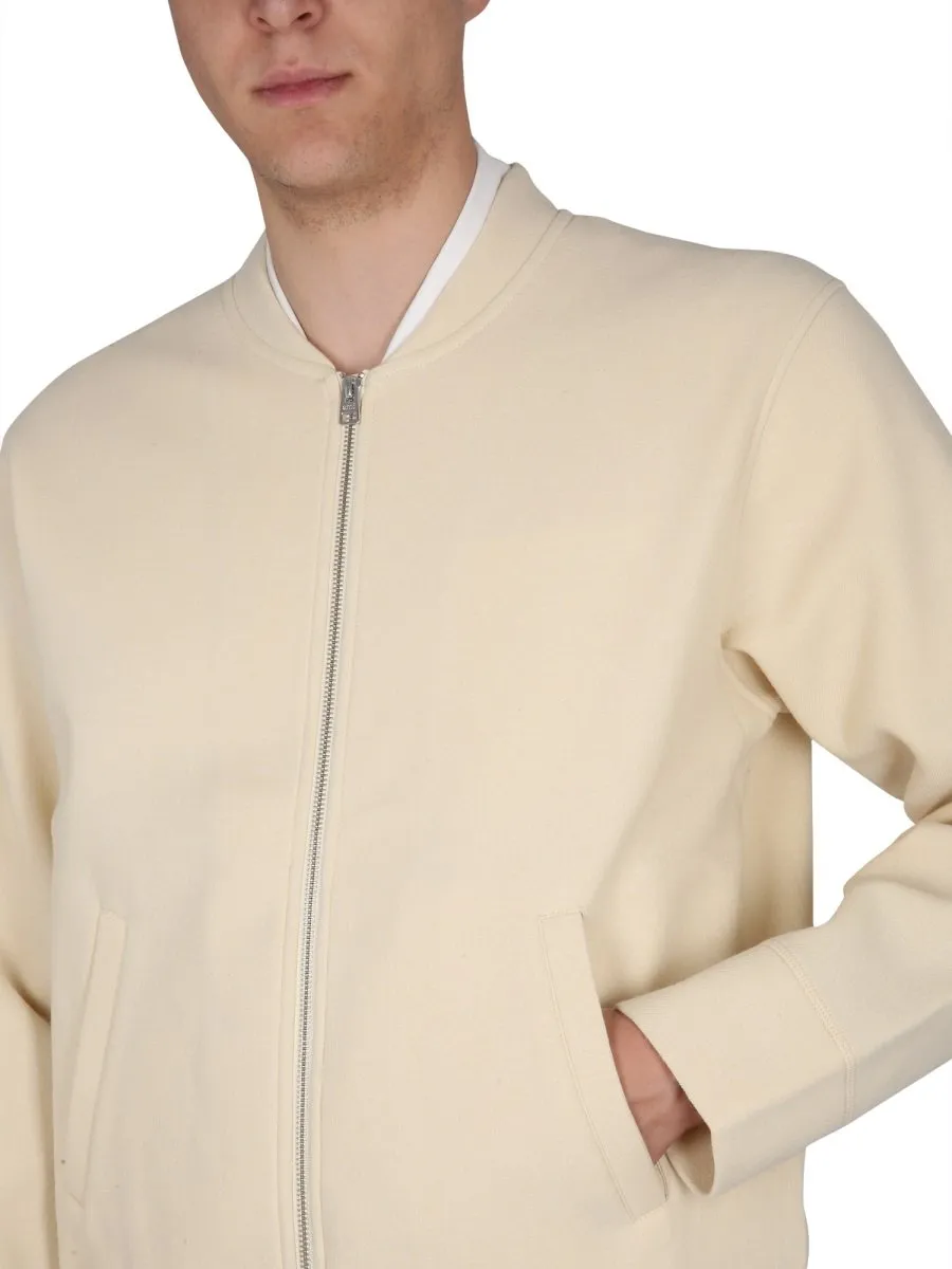 Zipped Bomber Jacket